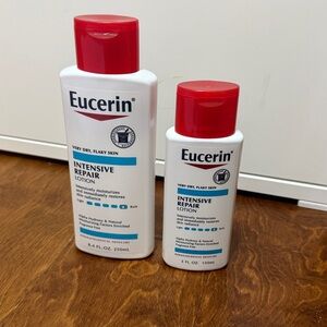 NWT Eucerin Intensive Repair Lotion for very dry, flaky skin